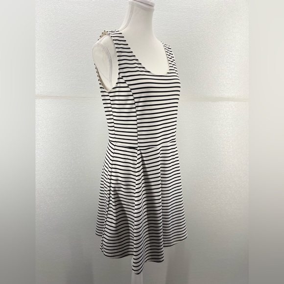H&M Divided Short, Striped Tank Dress Black and White SIZE 14 - Picture 8 of 17